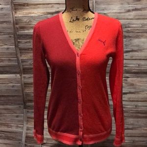 puma women's cardigans